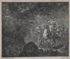 William Tell at Küssnacht, 1820. Creator: Charles Samuel Girardet (Swiss, 1780-1863)