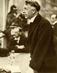 William Thomas Cosgrave making a speech, Dublin, Ireland, 1922, (1935). Creator: Unknown