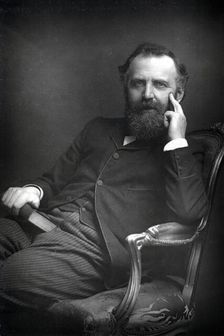 William Thomas Stead, English author and journalist, c1890. Artist: W&D Downey