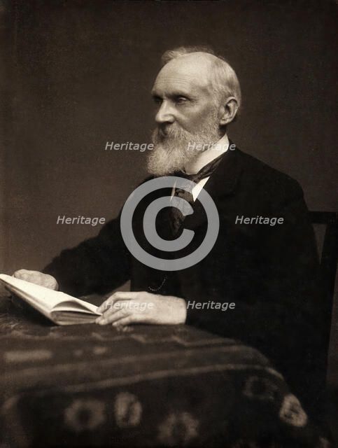 William Thomson, Baron Kelvin. Creator: T. & R. Annan & Sons.