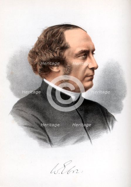 William Thomson, English church leader, Archbishop of York, c1890.Artist: Cassell, Petter & Galpin