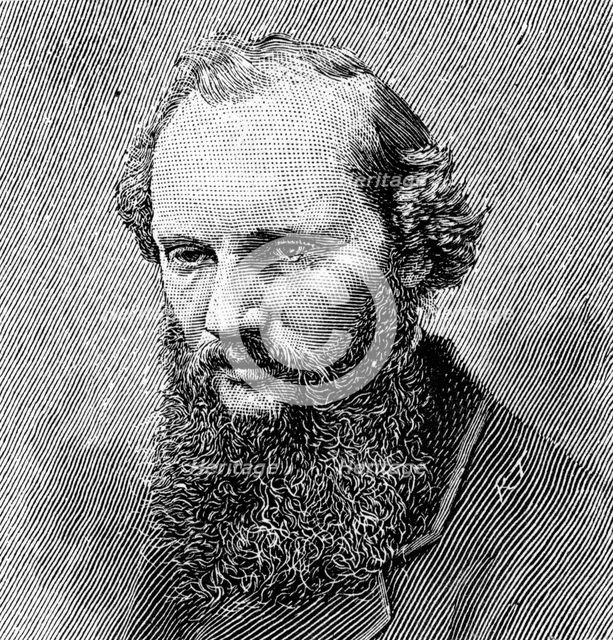 William Thomson, Lord Kelvin in 1869 (c1890).  Artist: Anon