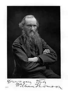 William Thomson, Lord Kelvin, Irish-Scottish mathematician, physicist and engineer, 1877