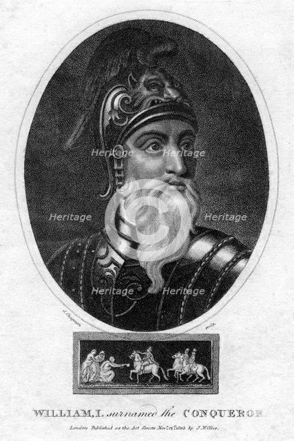 William the Conqueror, (1803).Artist: J Chapman