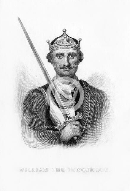 William the Conqueror, (19th century). Artist: Unknown