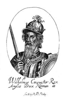 William the Conqueror.Artist: Robert Peake