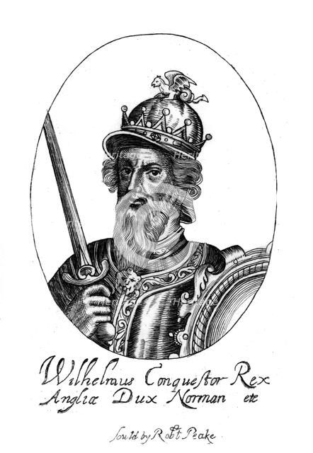 William the Conqueror.Artist: Robert Peake