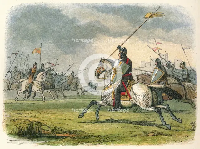 'William the Lion taken prisoner', 1174 (1864). Artist: James William Edmund Doyle.
