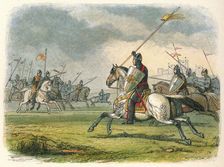 William the Lion taken prisoner 1174 (1864). Artist: James William Edmund Doyle