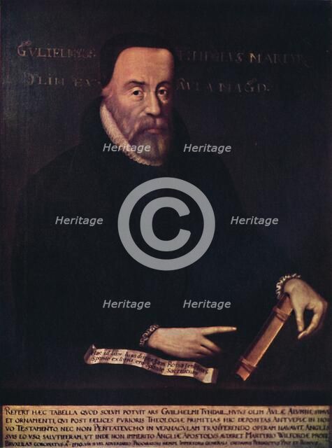 'William Tyndale 1492-1536', c16th century, (1947). Creator: Unknown.