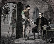 William Tyndale, English translator, 1536 (late 19th century)