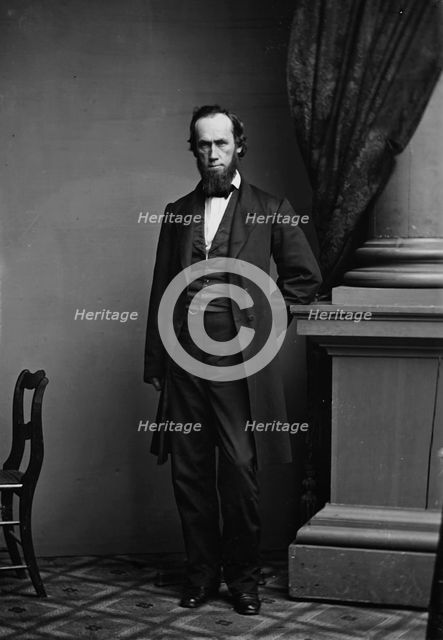 William Vandever of Iowa, between 1855 and 1865. Creator: Unknown.