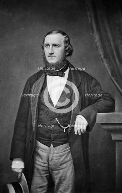 William Vincent Wallace, between 1855 and 1865. Creator: Unknown.