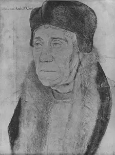 William Warham, Archbishop of Canterbury 1527 (1945). Artist: Hans Holbein the Younger