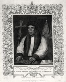 William Warham, Archbishop of Canterbury 19th century. Artist: WT Mote