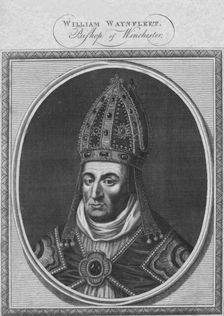 William Waynfleet, Bishop of Winchester 1786. Creator: Unknown