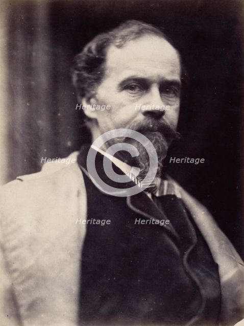William Wetmore Story, (1819-1896), c1860s. Creator: David Wilkie Wynfield.