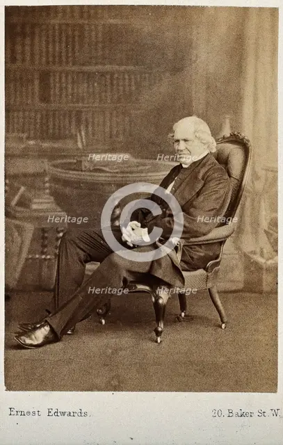 William Whewell. Creator: Ernest Edwards.