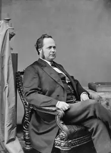 William Windom of Minnesota, between 1860 and 1875. Creator: Unknown
