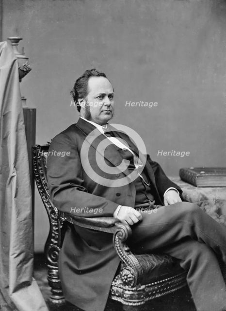 William Windom of Minnesota, between 1860 and 1875. Creator: Unknown.