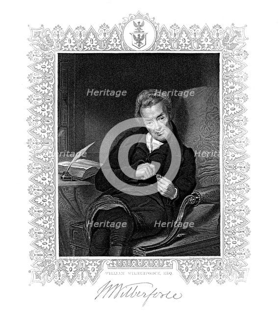 William Wilberforce, (1759-1833), 19th Century.Artist: J Jenkins