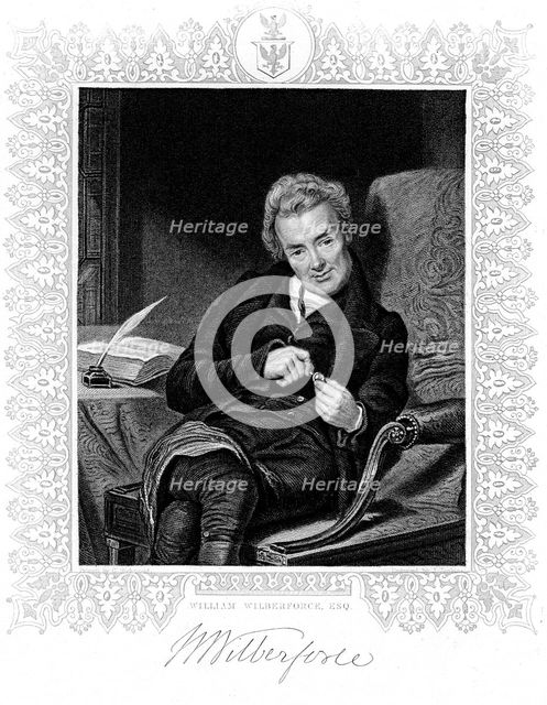 William Wilberforce, English philanthropist. Artist: Unknown