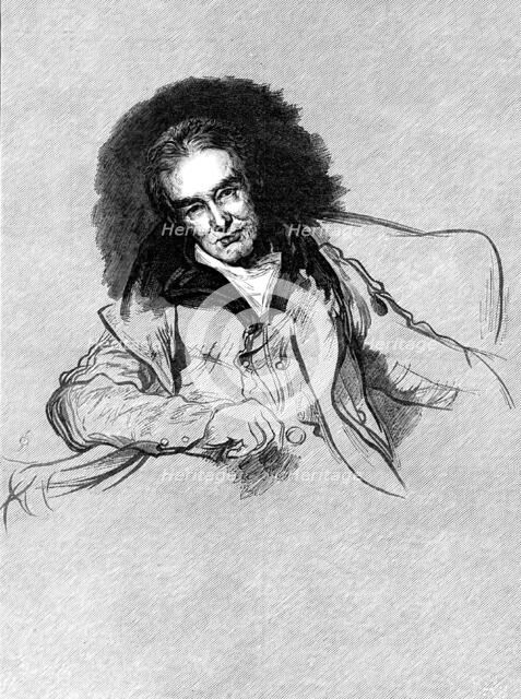 William Wilberforce, from the...portrait by Sir Thomas Lawrence, National Portrait Gallery, 1871. Creator: William Hollidge.