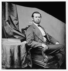 William Williams of Indiana, between 1860 and 1875. Creator: Unknown