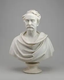 William Wilson Corcoran, 1874. Creator: William Henry Rinehart