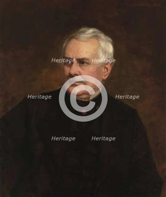 William Wilson Corcoran, 1884. Creator: George Peter Alexander Healy.