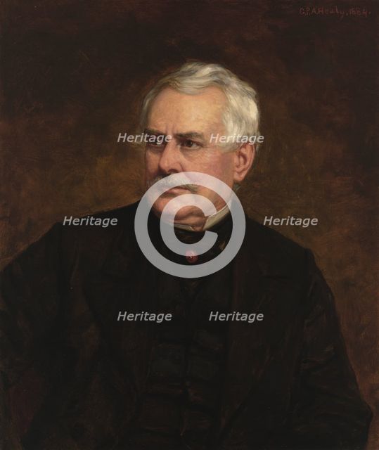 William Wilson Corcoran, 1884. Creator: George Peter Alexander Healy.