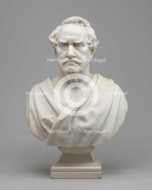 William Wilson Corcoran, model 1882, carved 1883. Creator: John Quincy Adams Ward.