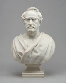 William Wilson Corcoran, model 1882, carved 1883. Creator: John Quincy Adams Ward