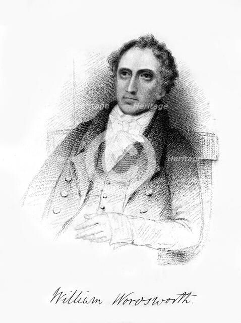 William Wordsworth, English romantic poet, 19th century.  Creator: Unknown.