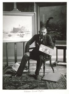 William Wyllie, RA, c1889-1891. Creator: Ralph W Robinson