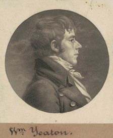 William Yeaton, 1807. Creator: Charles Balthazar Julien Févret de Saint-Mémin