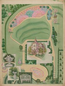 William A. Wheelock Estate, c. 1936. Creator: Tabea Hosier
