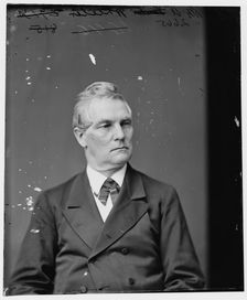 William Almon Wheeler, Vice-President, between 1870 and 1880. Creator: Unknown
