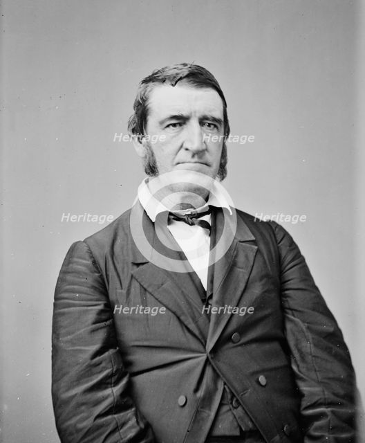 William Alexander Richardson of Illinois, between 1855 and 1865. Creator: Unknown.