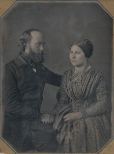William and Sophia Palmer Langenheim, ca. 1846-47. Creators: W. & F. Langenheim, William Langenheim