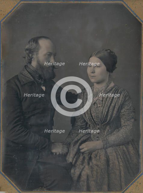 William and Sophia Palmer Langenheim, ca. 1846-47. Creators: W. & F. Langenheim, William Langenheim.