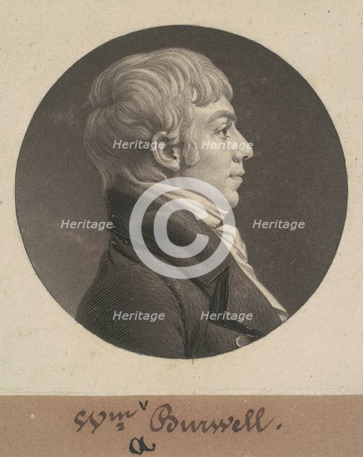 William Armistead Burwell, 1806. Creator: Charles Balthazar Julien Févret de Saint-Mémin.