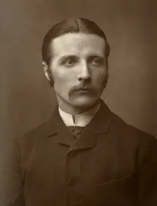 William Archer, British writer and critic, 1886. Artist: Barraud