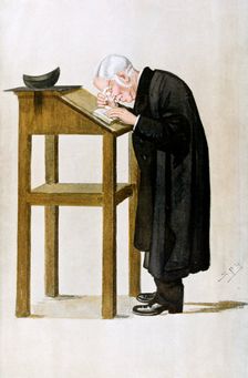 William Archibald Spooner, British clergyman and educationalist, 1898. Creator: Sir Leslie Matthew Ward