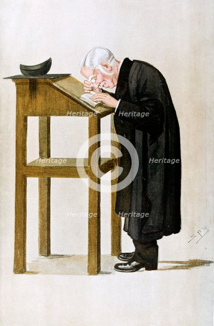 William Archibald Spooner, British clergyman and educationalist, 1898. Creator: Sir Leslie Matthew Ward.