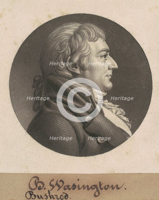 William Augustine Washington III, 1804. Creator: Charles Balthazar Julien Févret de Saint-Mémin.