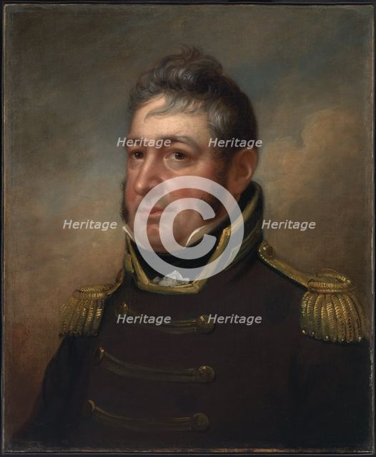 William Bainbridge, c. 1814. Creator: Rembrandt Peale.