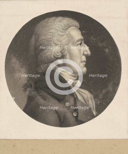 William Barton, 1802. Creator: Charles Balthazar Julien Févret de Saint-Mémin.