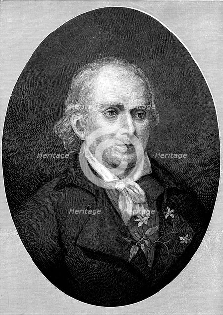 William Bartram (1739-1823), American naturalist, 1896. Artist: Unknown