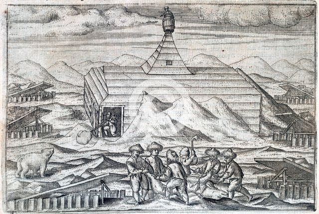 William Barents' Arctic expedition, 1596-1597 (1598). Creator: Unknown.